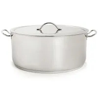 Кастрюля из нержавеющей стали цельнотянутая 20 л мет/кр ТРС-3 ТМ АМЕТ