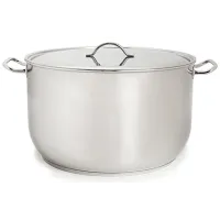 Кастрюля из нержавеющей стали цельнотянутая 40 л мет/кр ТРС-3 ТМ АМЕТ