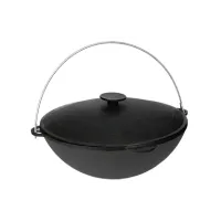 Казан походный чугунный 12 л Татарский ТМ Гардарика