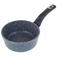 Ковш с антипригарным покрытием литой 1 л Мрамор ТМ Традиция