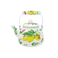 Чайник эмалированный 2.5 л Лимонный фреш ТМ Appetite