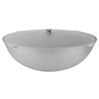 Казан алюминиевый для плова с крышкой ТМ KUKMARA 28 л