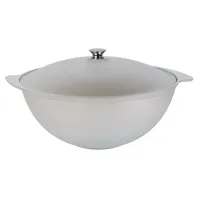 Казан алюминиевый для плова с крышкой ТМ KUKMARA 8 л