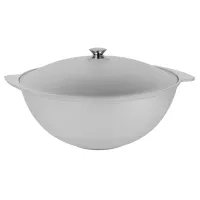 Казан алюминиевый для плова с крышкой ТМ KUKMARA 9 л