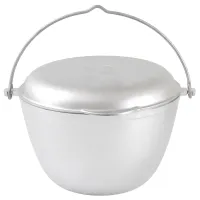 Казан алюминиевый походный с крышкой ТМ KUKMARA 5 л