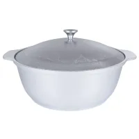 Кастрюля-жаровня алюминиевая с крышкой ТМ KUKMARA 4 л