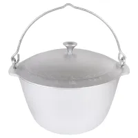 Котел алюминиевый походный с крышкой ТМ KUKMARA 6 л