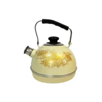 Чайник эмалированный 3.5 л подвиж/руч слон кость Олимпия