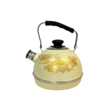 Чайник эмалированный 3.5 л подвиж/руч слон кость Олимпия