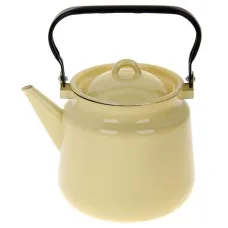 Чайник эмалированный кремовый - Северсталь 3.5 л