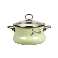 Кастрюля эмалированная тор Maestro салатная – ТМ Vitross 4 л