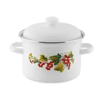 Кастрюля эмалированная с рисунком - АК ЛМЗ 6 л