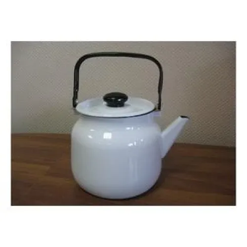 Чайник эмалированный без рисунка - АК ЛМЗ 3.5 л