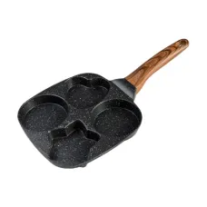 Сковорода с антипригарным покрытием 19 см д/оладий фигурная Nordic Stone ТМ Appetite