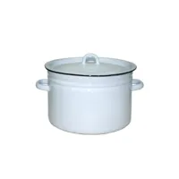 Кастрюля эмалированная Эмаль 5.5 л