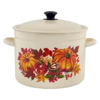 Кастрюля эмалированная КМК 9 л