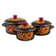 Набор эмалированной посуды 3 предмета Даша-1 - КМК