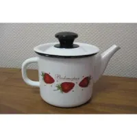 Чайник эмалированный цилиндрический - КМЗ 1 л