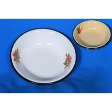 Миска эмалированная с рисунком - Сибирские Товары 900 мл