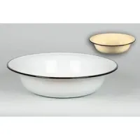 Таз эмалированный без рисунка – Сибирские Товары 16 л