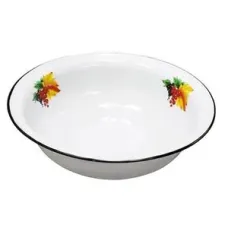 Таз эмалированный с рисунком – Сибирские Товары 16 л