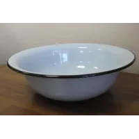 Таз эмалированный 10 л без рисунка - КМЗ