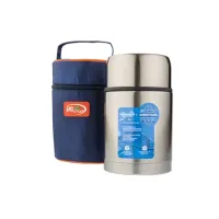 Термос из нержавеющей стали суповой широкое горло термочехол 800 мл – Биосталь