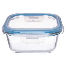 Контейнер стеклянный квадратный 320 мл син ТМ Appetite