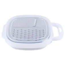 Терка с контейнером и крышкой белая TM Appetite