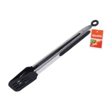 Щипцы кухонные силиконовые вставки серые TM Appetite