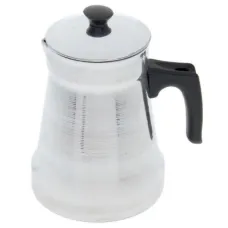 Кофейник алюминиевый полированный - Эрг-Ал 1 л