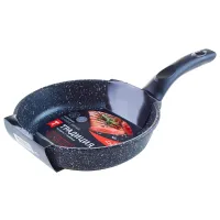 Сковорода с антипригарным покрытием 22 см ТМ Традиция Гранит