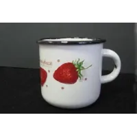 Кружка эмалированная кухонная - КМК 400 мл