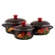 Набор эмалированной посуды 3 предмета Грациозный-1 - КМЗ