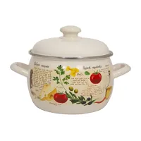 Кастрюля эмалированная 3.5 л Капрезе