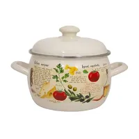 Кастрюля эмалированная 5 л Капрезе – Лысьвенские эмали