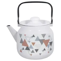 Чайник эмалированный 3.5 л Треугольники – Лысьвенские эмали