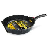 Сковорода с антипригарным покрытием литая 28 см Готовить легко stone ТМ НМП