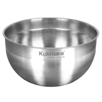 Миска из нержавеющей стали 4.9 л 24 см ТМ KUKMARA