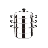 Мантоварка из нержавеющей стали 28 см, 3 секции TM Appetite