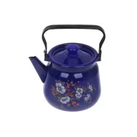 Чайник эмалированный с рисунком Кобальтовый - Сибирские Товары 3.5 л