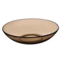 Тарелка стеклянная Basilico 19 см – Стекло Дымка