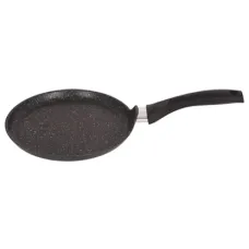 Сковорода блинная с антипригарным покрытием литая 22 см Темный мрамор индукция ТМ KUKMARA