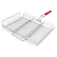 Решетка-гриль профессиональная 43х33 см глубокая ТМ Appetite