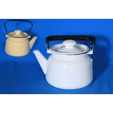 Чайник эмалированный 2.3 л без рисунка - Сибирские Товары