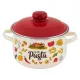 Кастрюля эмалированная коническая Pasta ITALIAN 2 л - Стальэмаль