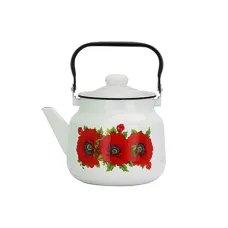 Чайник эмалированный с рисунком 3.5 л