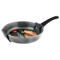 Сковорода с антипригарным покрытием 28 см Антрацит ТМ Традиция