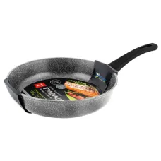 Сковорода с антипригарным покрытием 28 см Антрацит ТМ Традиция