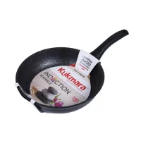 Сковорода с антипригарным покрытием 22 см Темный мрамор индукция ТМ KUKMARA